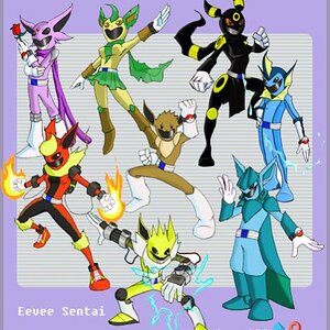 PKMN Gijinka  Eeveelutions