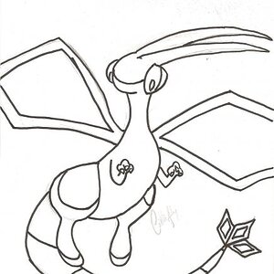 flygon (unlolored... Ill color it l8r)