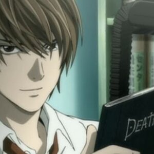 Light with the death note >:D