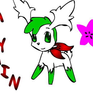 A Skye Shaymin pic I made after I saw the new movie.
