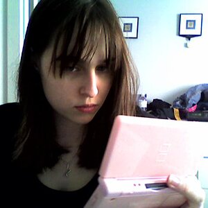 I just woke up >< 
got out the DS and put on my game face lol :p