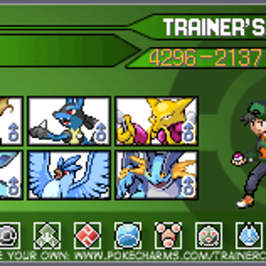 Gym Leader Card