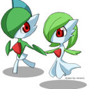Gallade and Gardevoir by pokeluver