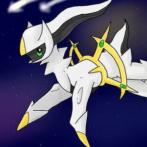 cartoon arceus