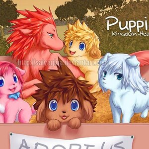 Kingdom hearts puppies