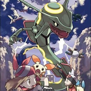 This is how it must be to be after rayquaza
