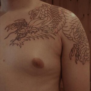 Outline, front.