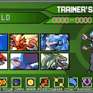 my team in emerald(must be requested for wifi battle. Others are random chance or can be requested)