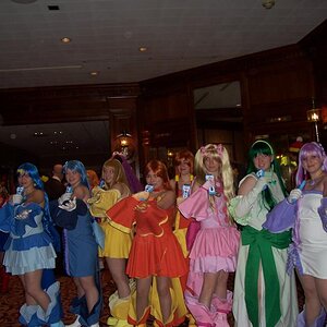 A Mermaid Melody group (they have really awesome costumes!).