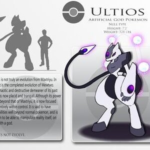 Fake Pokemon   Ultios by Prinny Dood