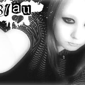 grunge Blau shot