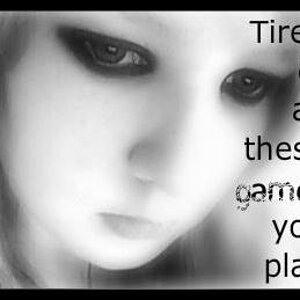 tired of the games shot
