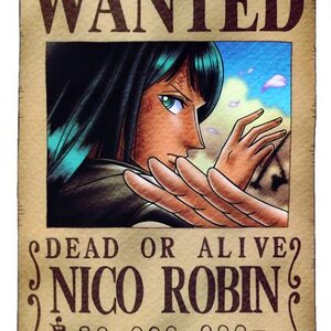 Wanted Nico Robin