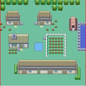 Littleroot Town2 I got lasy so pretened that there was trees