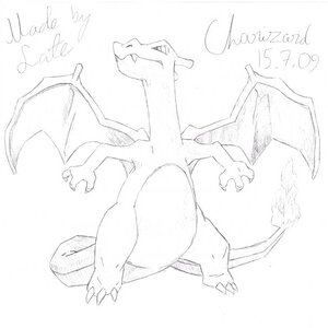 Charizard new

New Charizard, it's somehow better than old one :D
