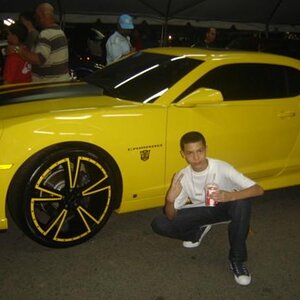 Me with Bumblebee.(Camaro 2010)