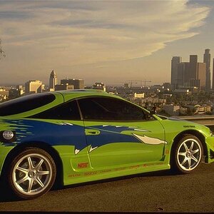 Cars   Mitsubishi Eclipse (The Fast And The Furious)