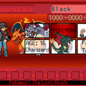 Black Trainer Card