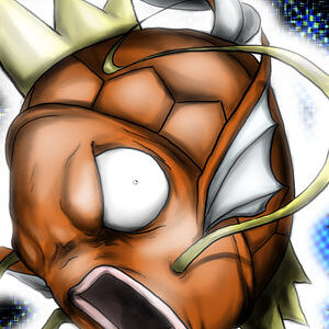 Magikarp is angry because people make fun of him!