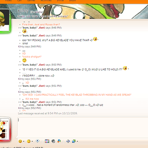 Had to fullscreen the convo in order to fit it all in.. also we were originally talking about doing multiple player in KH 358/2. 

I uploaded it into 