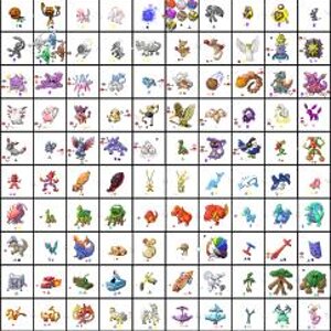 All Sprites Grid