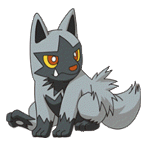 Poochyena Sitting Down