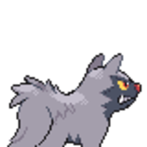 Poochyena Back View