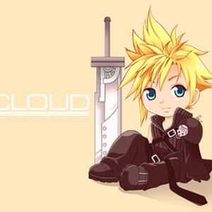 Chibi Cloud by nekoshiei