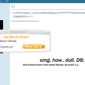 Had to comment on this, after I saw it.. > >