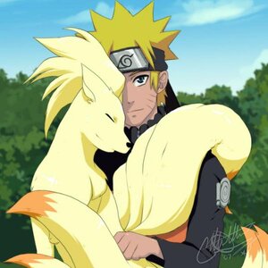 Naruto with Ninetails!