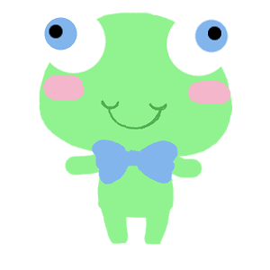 This is Huggy. He is a frog.