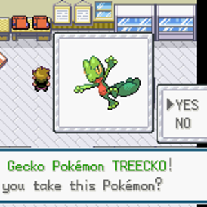 Starter Selection - Treecko (My Starter)