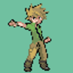 Green -- like the manga one