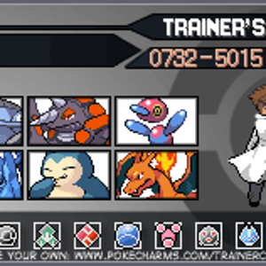 My Trainer Card