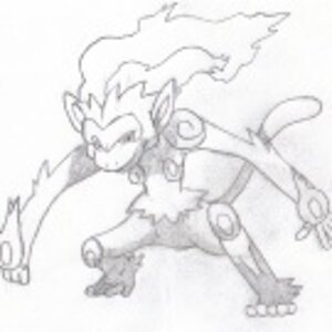 Infernape Sketch