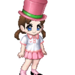 With Pink Top Hat