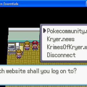 Pokecommunity has a cameo in my lastest, unannounced game! Crap! I thought it was .net!