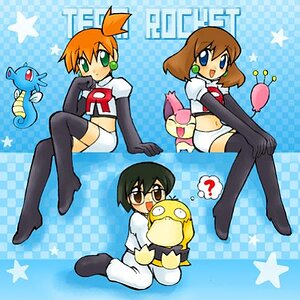 Team Rocket-Misty,May,and Max