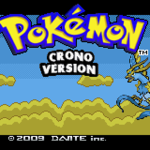 Everyone knows this one but some people of these haven't seen it... Yeah, it's the titlescreen of the famous hack Pokemon crono, which is made by Dant