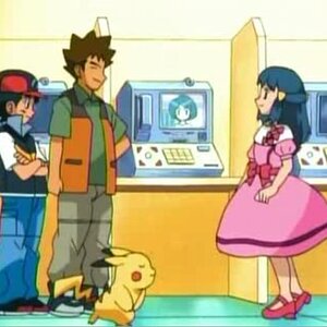 Dawn, Brock and Ash