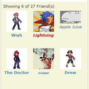 Random Friend Screen shot. I was bored and this caught my attention.