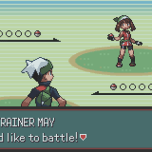 PKMN Trainer May would like to battle!