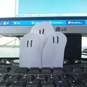 School Keyboard Ghosts