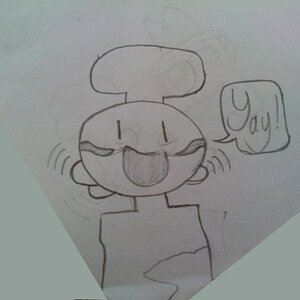 A picture of Chimecho I found in my old notebook.