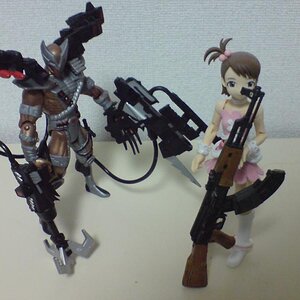 Shadow Hawk and Ami with an AK