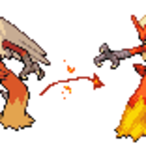 D/p edit of Blaziken. <3 *er hem ... For Blaziken Knight.*