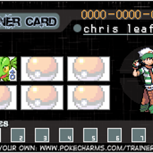 chris leaf ( seth's best friend and bigist rival) (current location: hoenn(littleroot town)