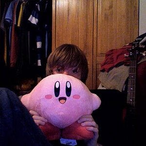 I'm hiding behind Kirby. Cause I don't want you to see my faccce ;-;
You can see the top half.
The good half >>