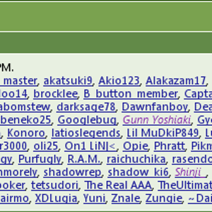 Ooooooold Who's online.

With Shiny Umbreon and Derrick as mods and Luke as Porygon-Z.