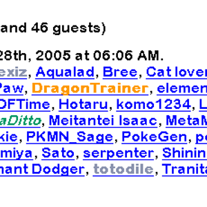 An even older who's online with people I don't know XD

Saved just because I saw Chi's old nick. Guess what is it?